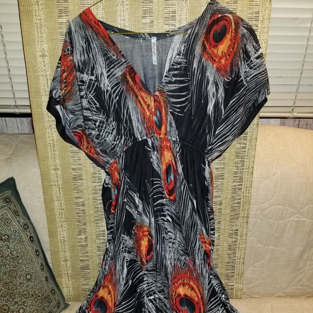 Peacock printed  Tunic